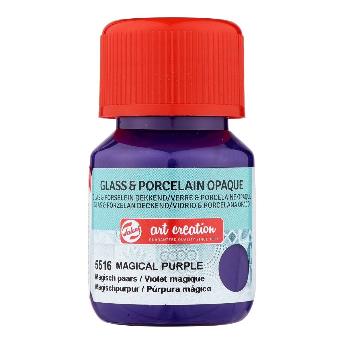 Frasco de Tinta Opaca para Vidro e Porcelana de 30 ml - Púrpura Mágico Púrpura-1
