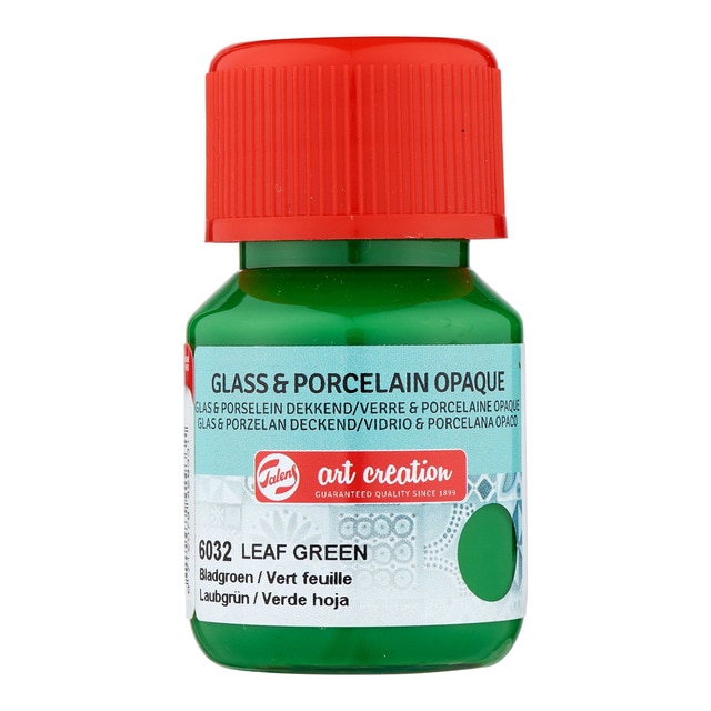 Imagem 0 de Frasco de Tinta Opaca para Vidro e Porcelana de 30 ml - Verde Folha