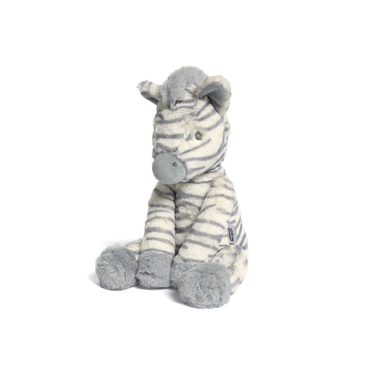 Mamas &Amp; Papas - Peluche Cebra Gris/Blanco