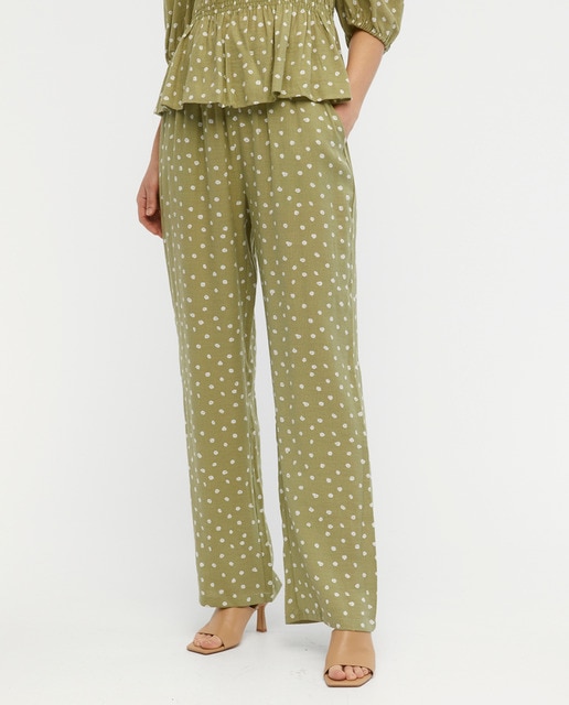 Imagen 0 de Pantalones de mujer holgados largos
