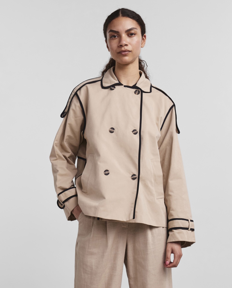 Veste boutonnée à manches longues