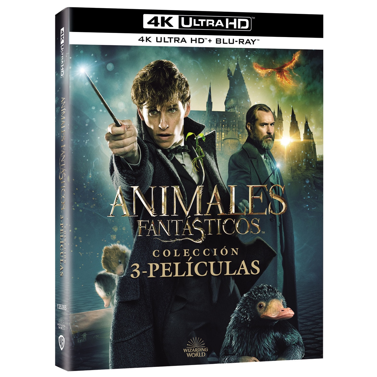 Pack Animales Fantásticos 1-3 (4K Ultra HD + Blu-Ray) 1