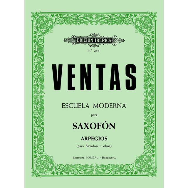 Imagem 0 de Escuela moderna para Saxofón u Oboe: Arpegios