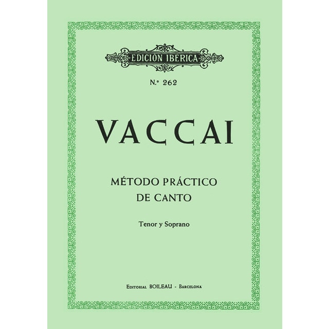 Método práctico de canto: Tenor y soprano 1
