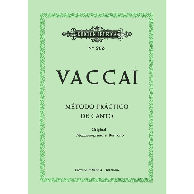 Imagem 0 de Método práctico de canto: Original mezzo-soprano y barítono