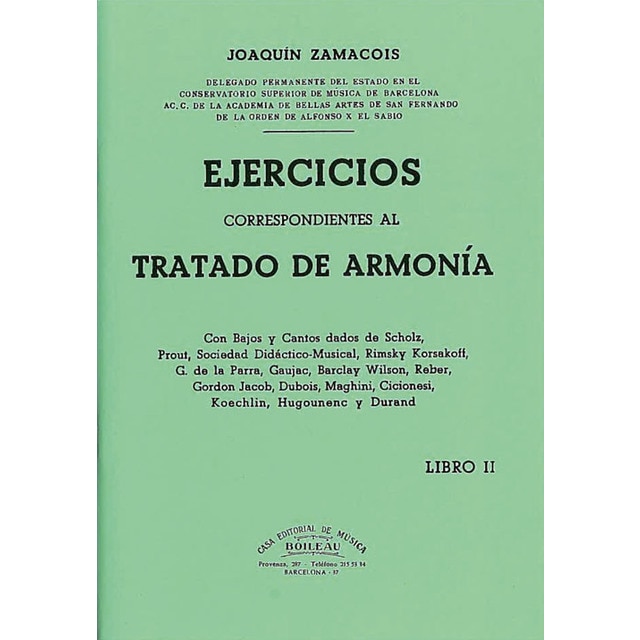 Imagem 0 de Ejercicios Armonía Vol. II