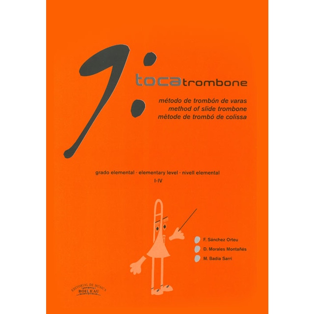 Tocatrombone: Método de trombón de varas, grado elemental i-iv 1