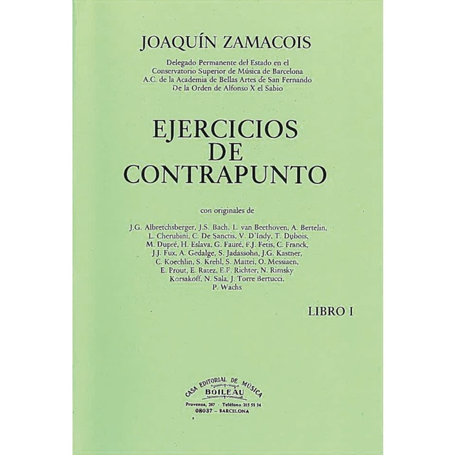 Imagem 0 de Ejercicios de contrapunto