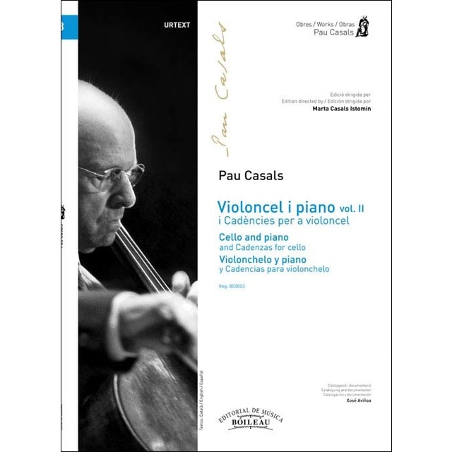 Violoncel i piano vol.Ii i cadències per a violoncel 1