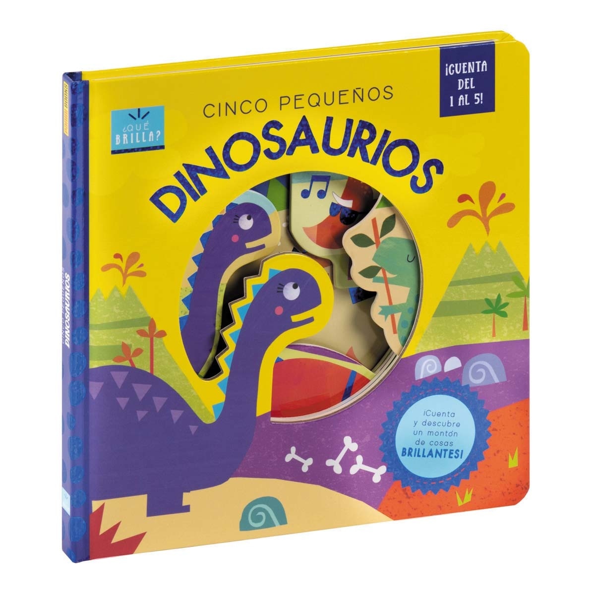 Imagem 0 de CINCO PEQUEÑOS DINOSAURIOS: FIVE LITTLE DINOSAURS (Capa dura)