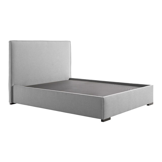 Imagem 0 de Cama de Casal Estofada com Baú Rebatível Shiraz