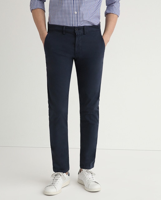 Imagen 0 de Chino de hombre slim azul
