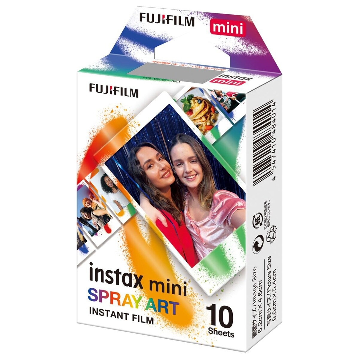 Película Instantâneo Fujifilm Mini Spray Art (10 fotos) Branco-1