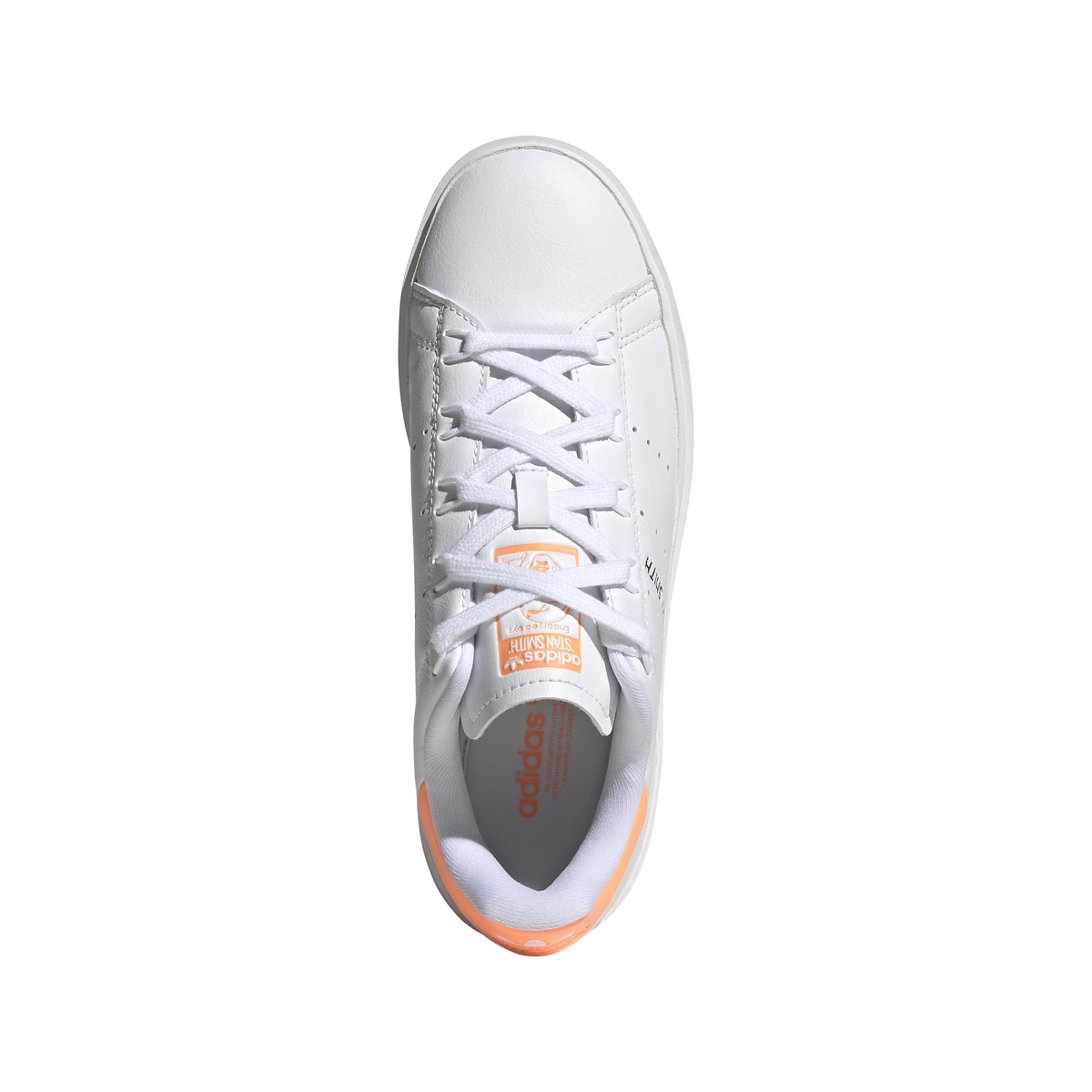 Sapatilhas casual de mulher Stan Smith Bonega adidas Originals Branco / Laranja-3