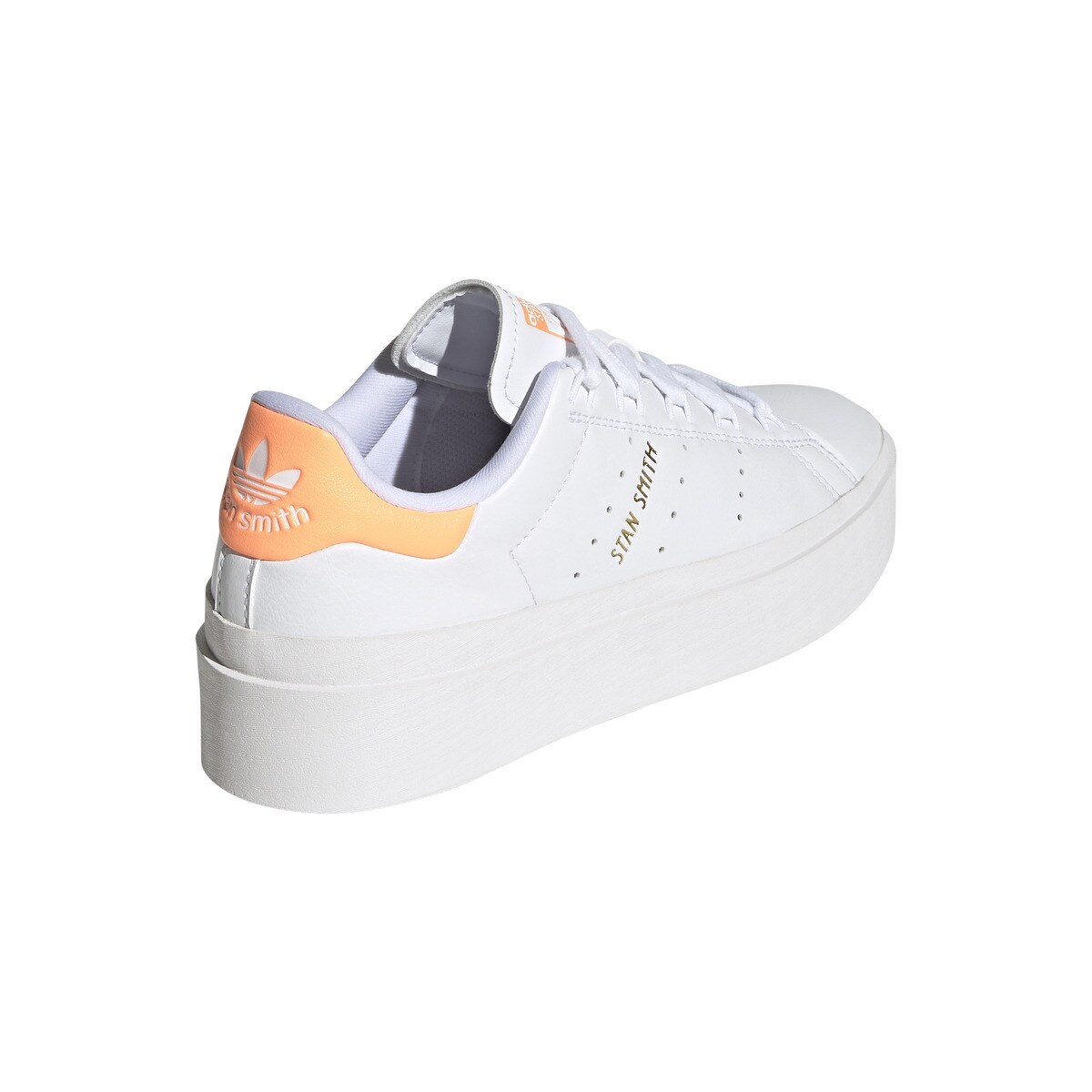 Sapatilhas casual de mulher Stan Smith Bonega adidas Originals Branco / Laranja-5