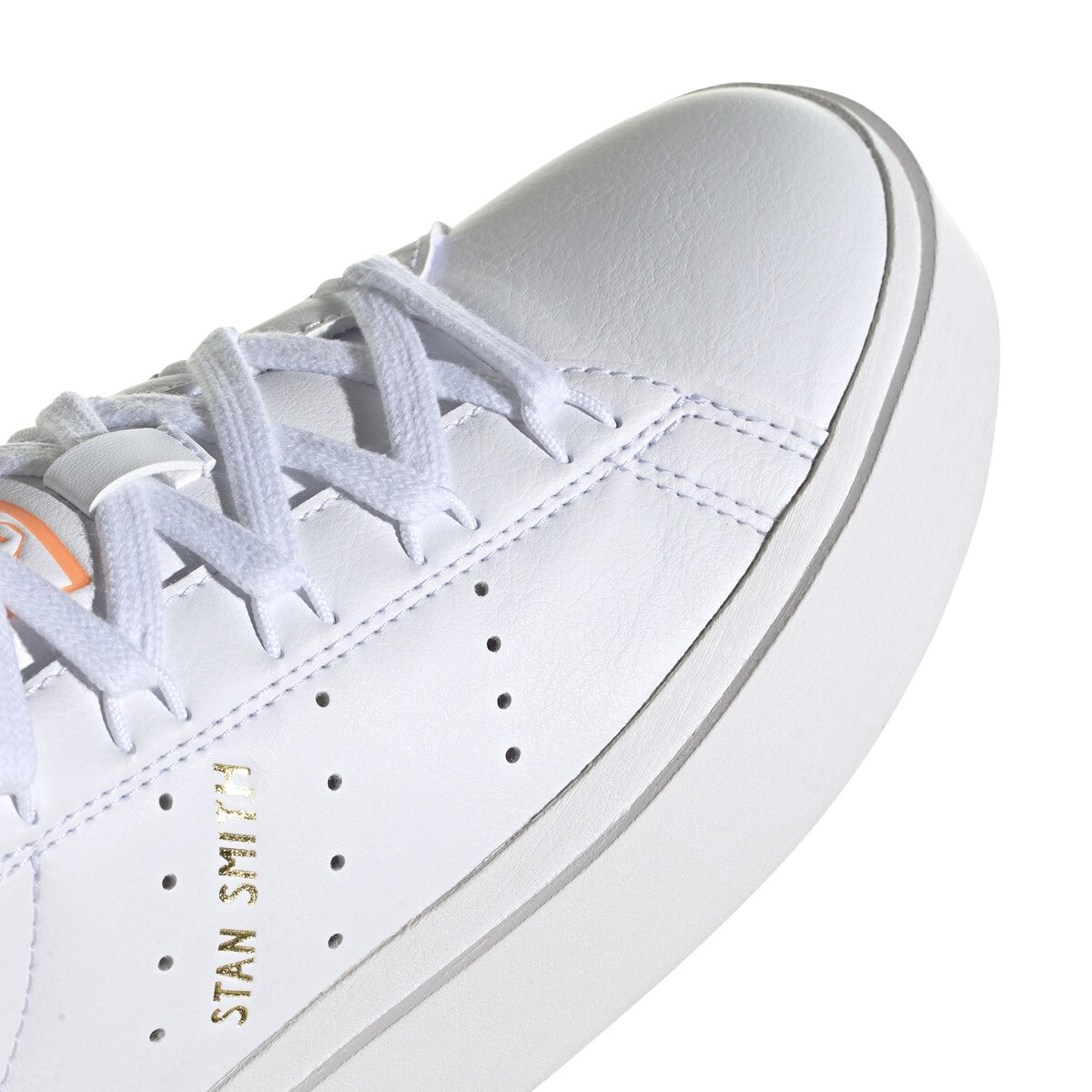 Sapatilhas casual de mulher Stan Smith Bonega adidas Originals Branco / Laranja-7