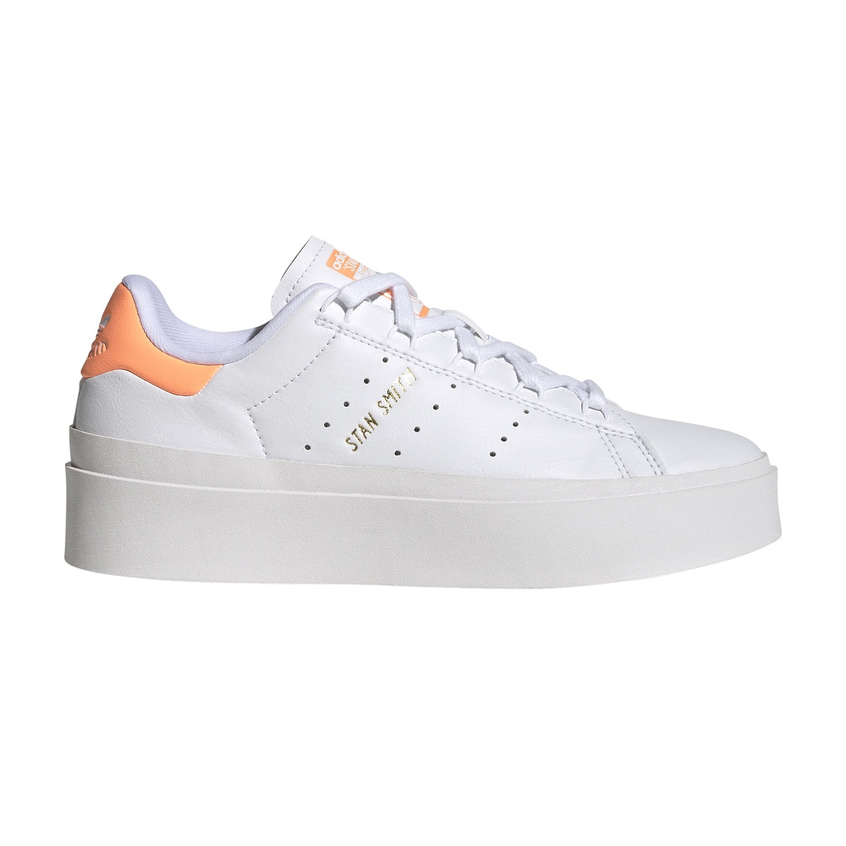 Sapatilhas casual de mulher Stan Smith Bonega adidas Originals Branco / Laranja-1