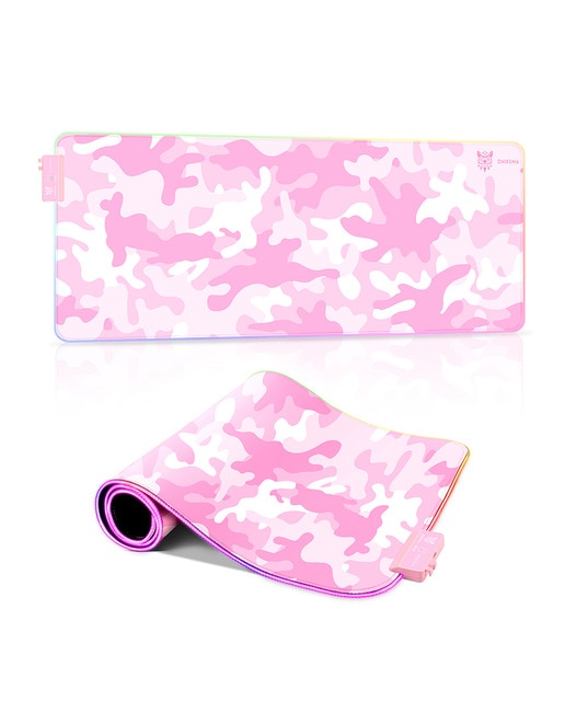 Imagen 0 de Alfombrilla gaming Onikuma con luces LED RGB