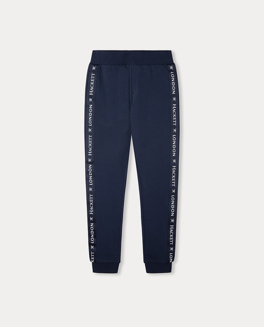 Imagen 0 de Pantalón de chándal de niño   con logo tape en los laterales