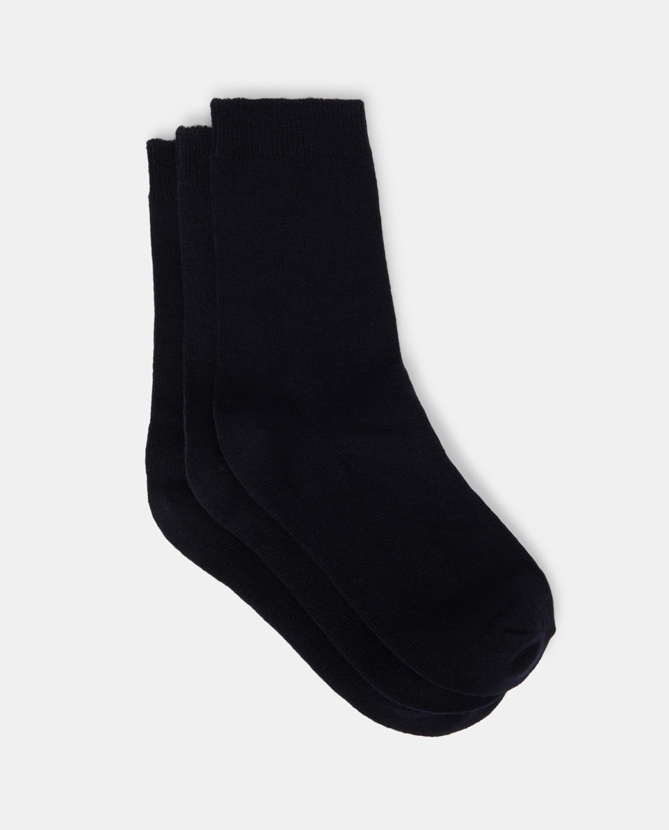 Imagen 0 de Pack de 3 calcetines infantiles lisos