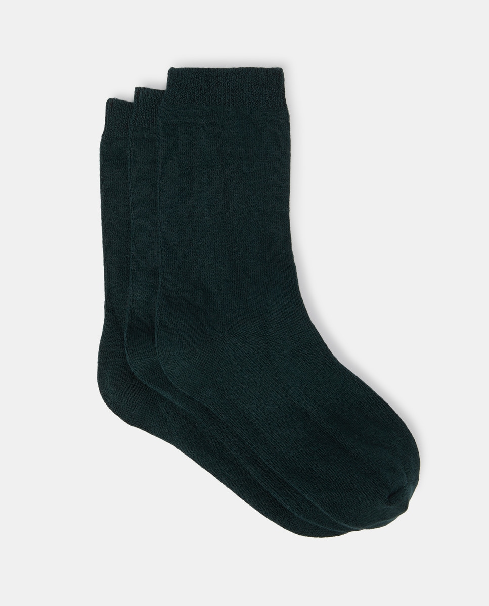 Imagen 0 de Pack de 3 calcetines infantiles lisos