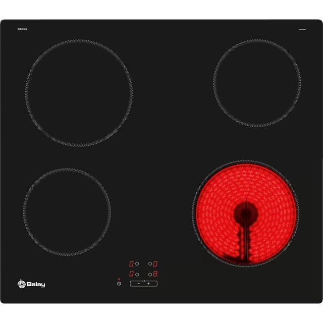Imagem 0 de Placa de Vitrocerâmica Balay 3EB761EN com 4 Zonas e de 60 cm - Preto