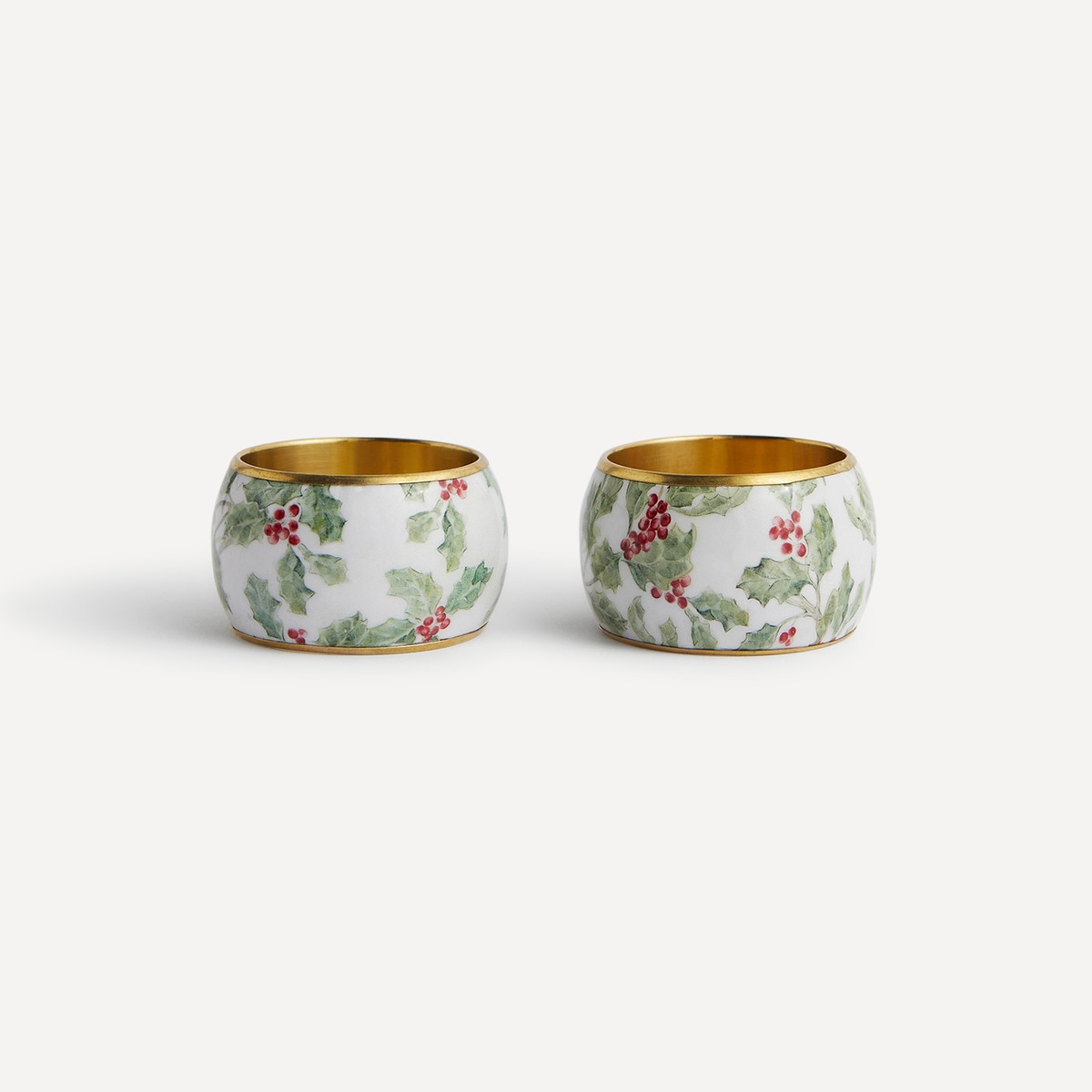 Set de 2 servilleteros Acebo El Corte Inglés Multicolor-1