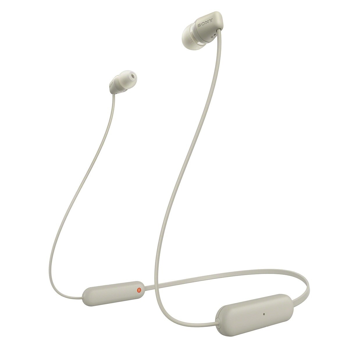 Imagem 0 de Auriculares Sony WI-C100 Bluetooth - Bege