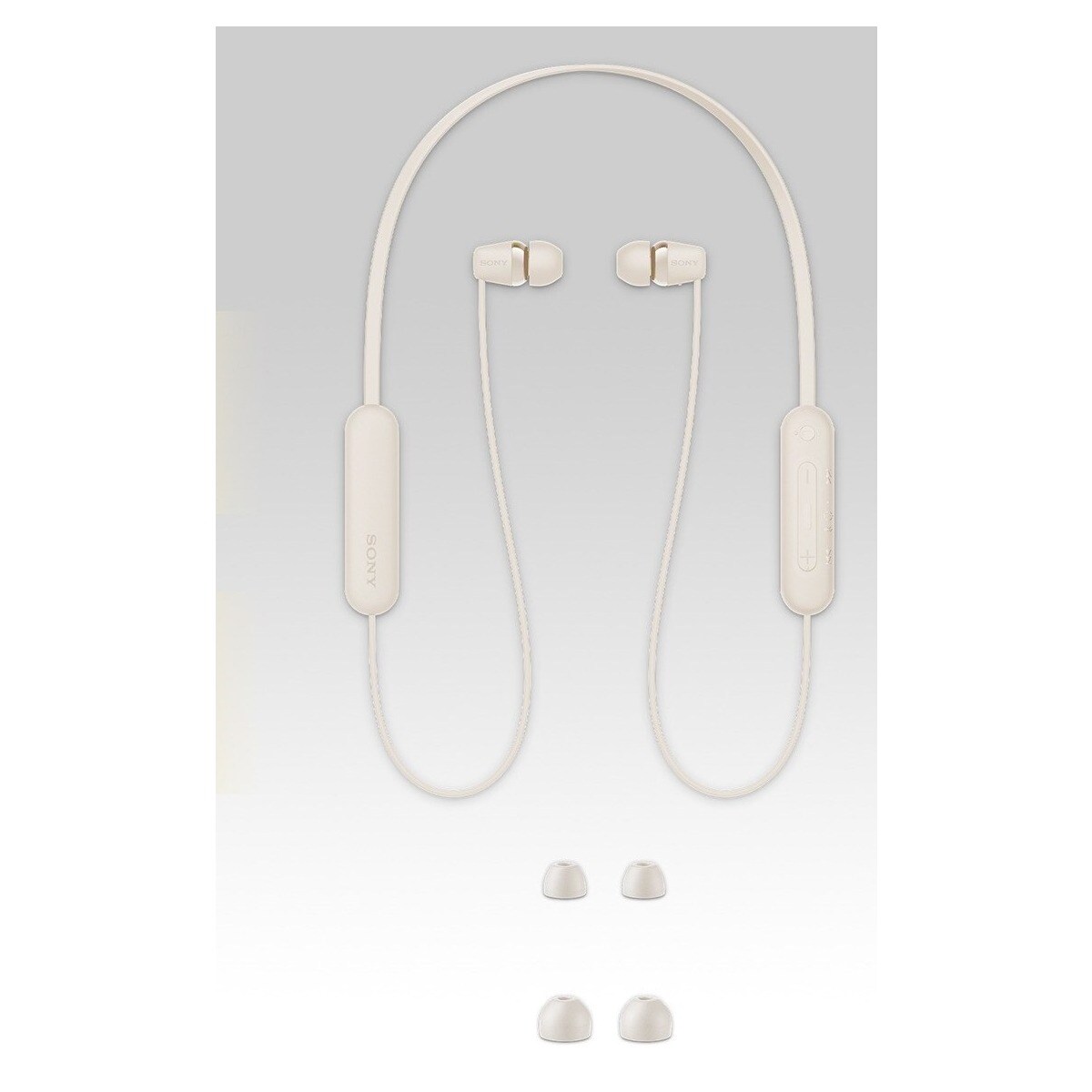 Auriculares Sony WI-C100 Bluetooth - Bege Creme-6