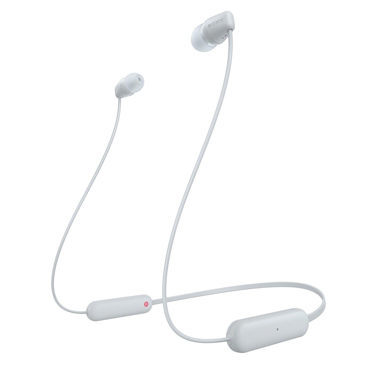 Auriculares Sony WI-C100 Bluetooth - Branco Branco-1