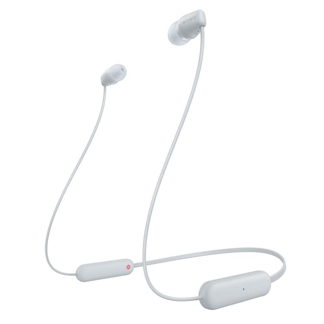 Imagem 0 de Auriculares Sony WI-C100 Bluetooth - Branco