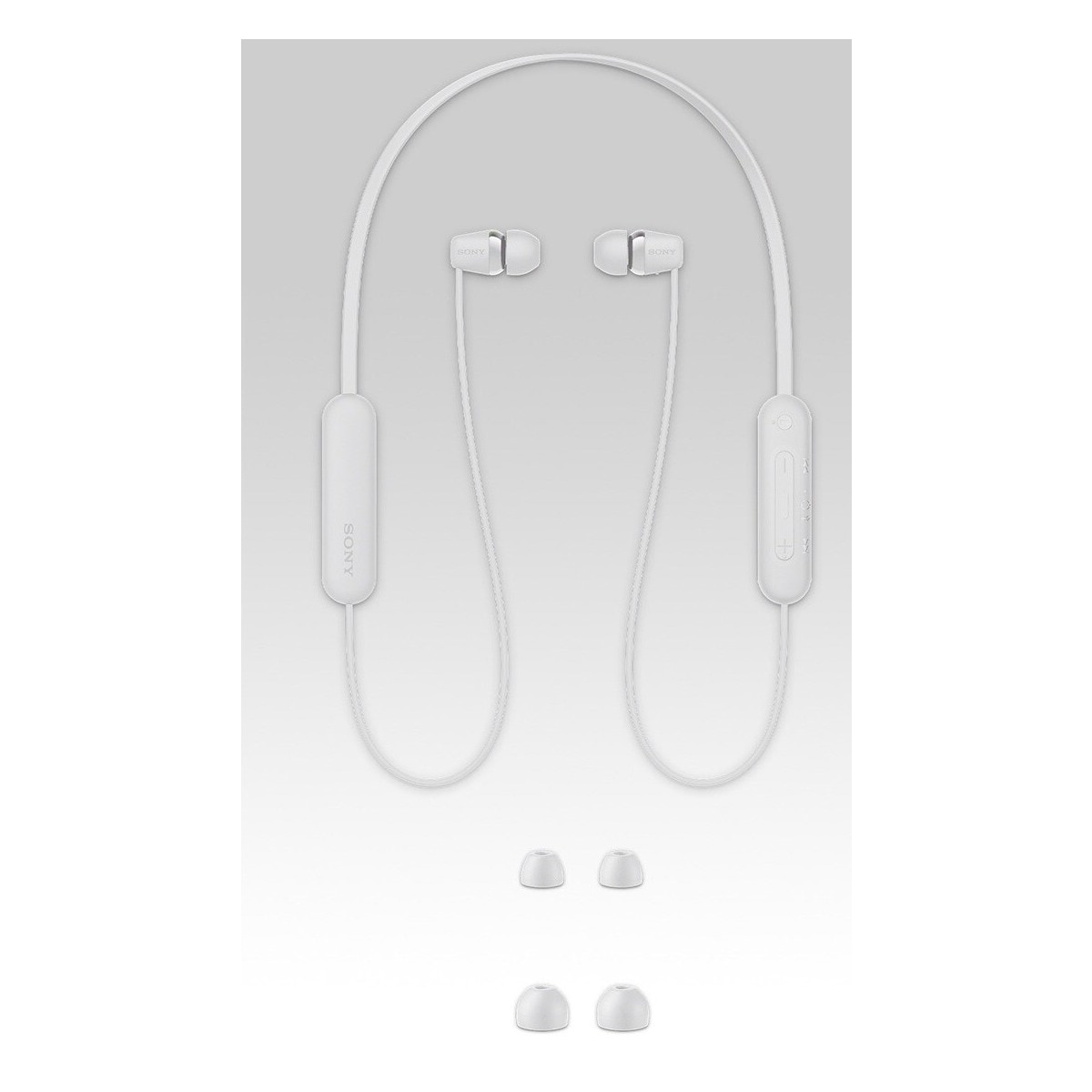 Auriculares Sony WI-C100 Bluetooth - Branco Branco-6