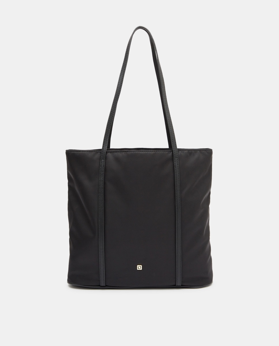 Sac cabas en nylon avec compartiment intérieur