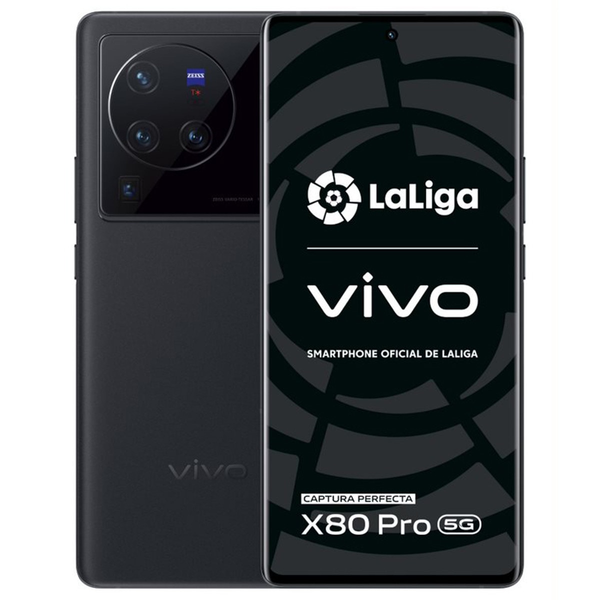 Vivo X80 Pro Bundle 5G 12 GB + 256 GB negro móvil libre (Reacondicionado A estrenar) Negro-1