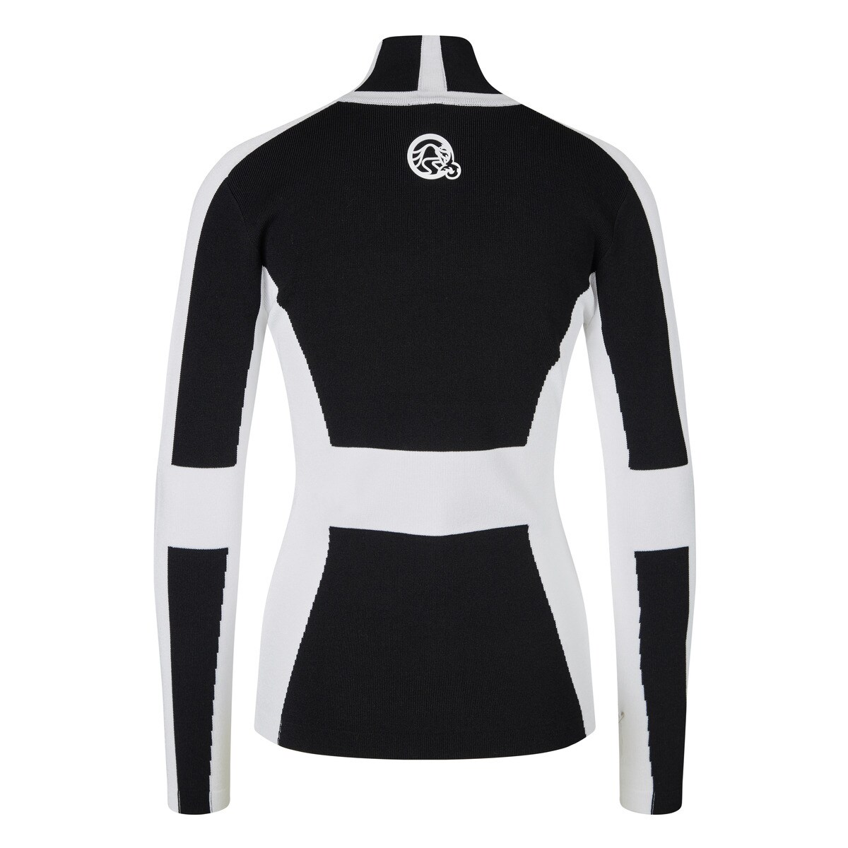 Camisola de Malha de Mulher C.O.L Splah Preto / Branco-2