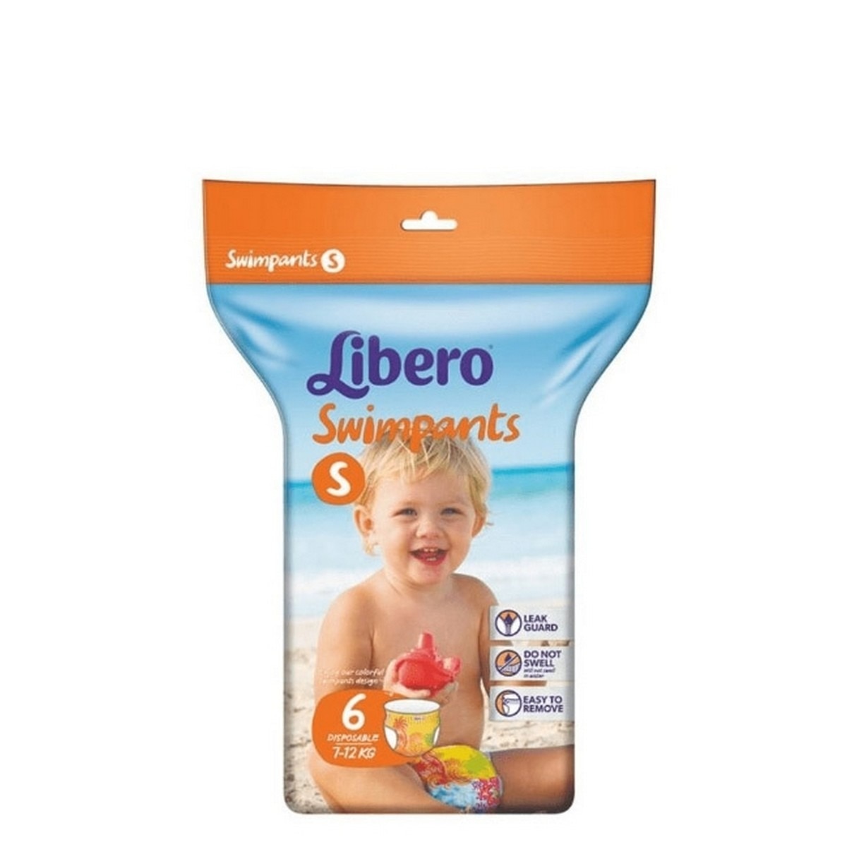 Imagem 0 de Fraldas Swimpants Tam.S 7-12 Kg - 6 un.