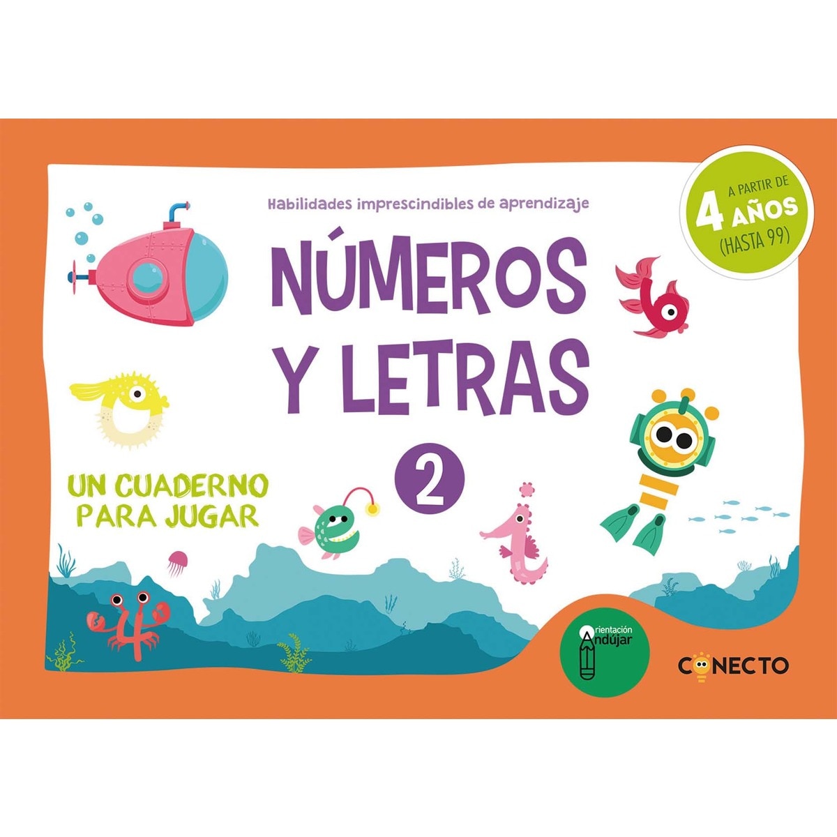 Números y letras 2. Un cuaderno para jugar (4 años) (Tapa blanda ...