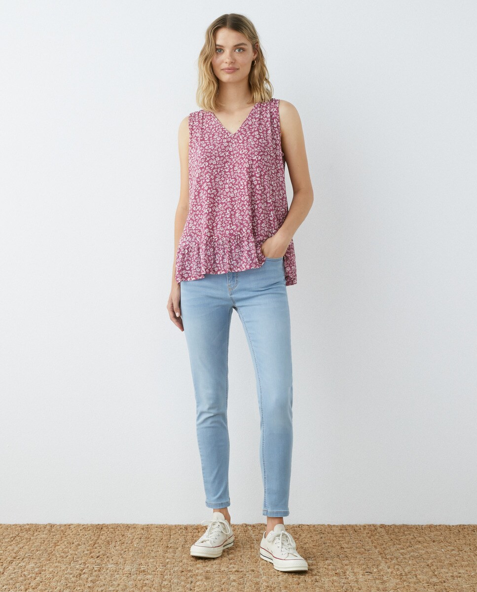 Jean cigarette pushup