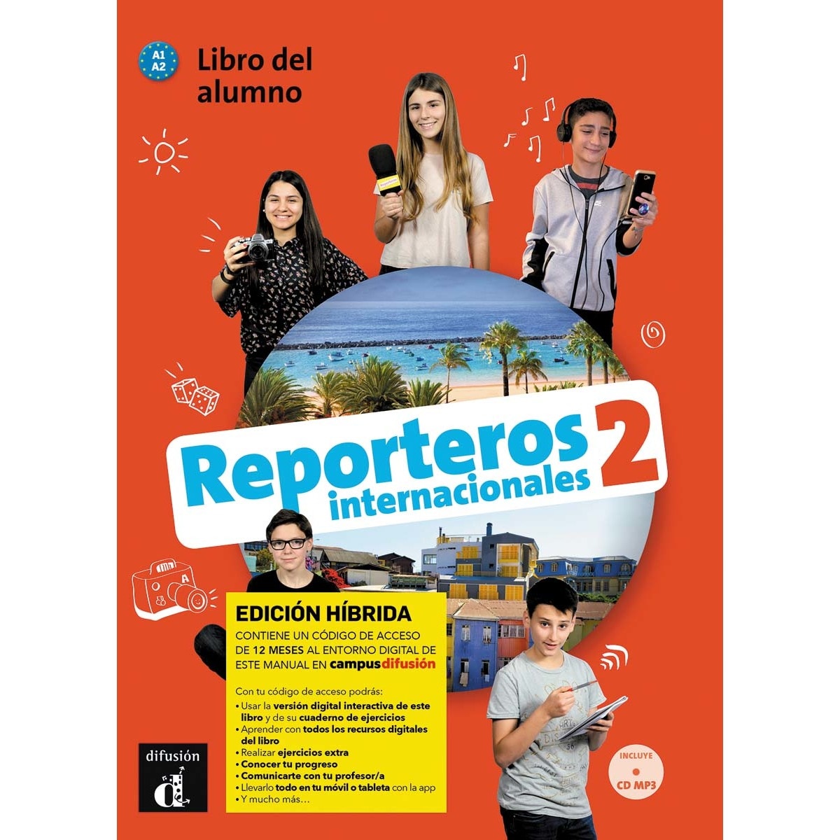 Reporteros Int 2 Ed.hibrida L. del alumno (Capa mole) 1