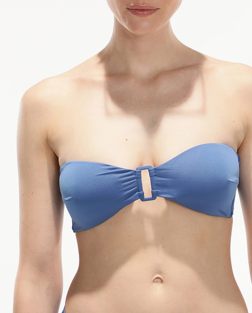 Imagen 0 de Top bandeau liso materiales reciclados