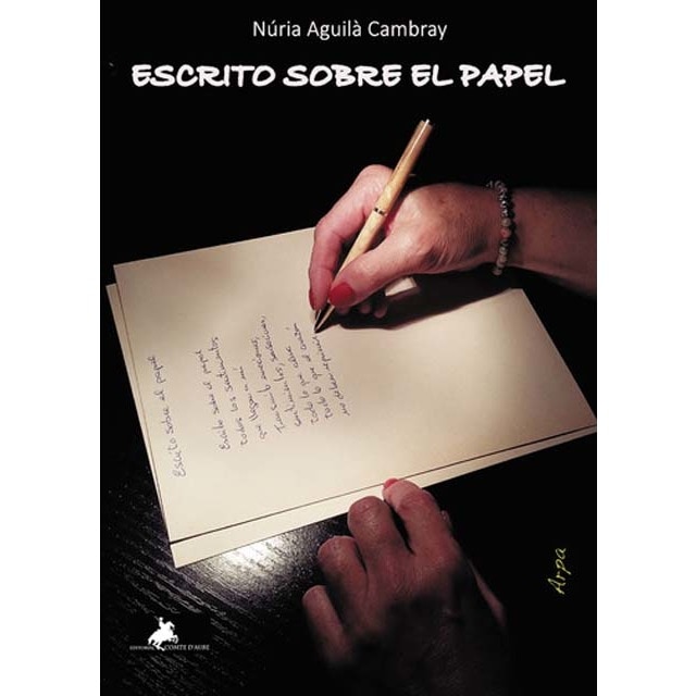 ESCRITO SOBRE EL PAPEL (Capa mole com abas) 1