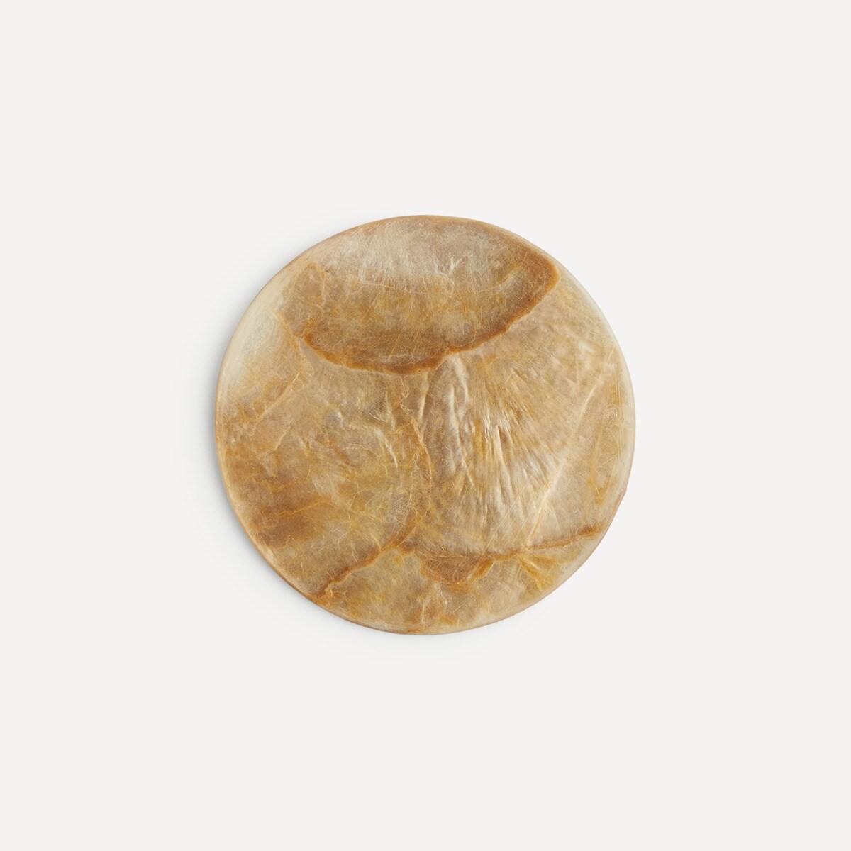 Conjunto de 4 bases para copos Nácar Dourado-2