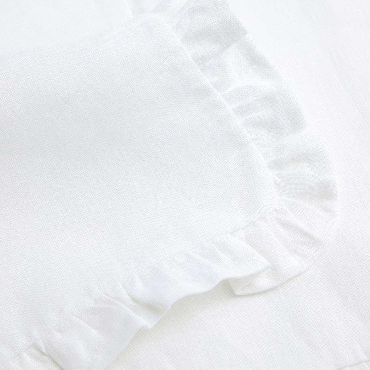 Conjunto de 2 Guardanapos de Algodão Lua Branco-3