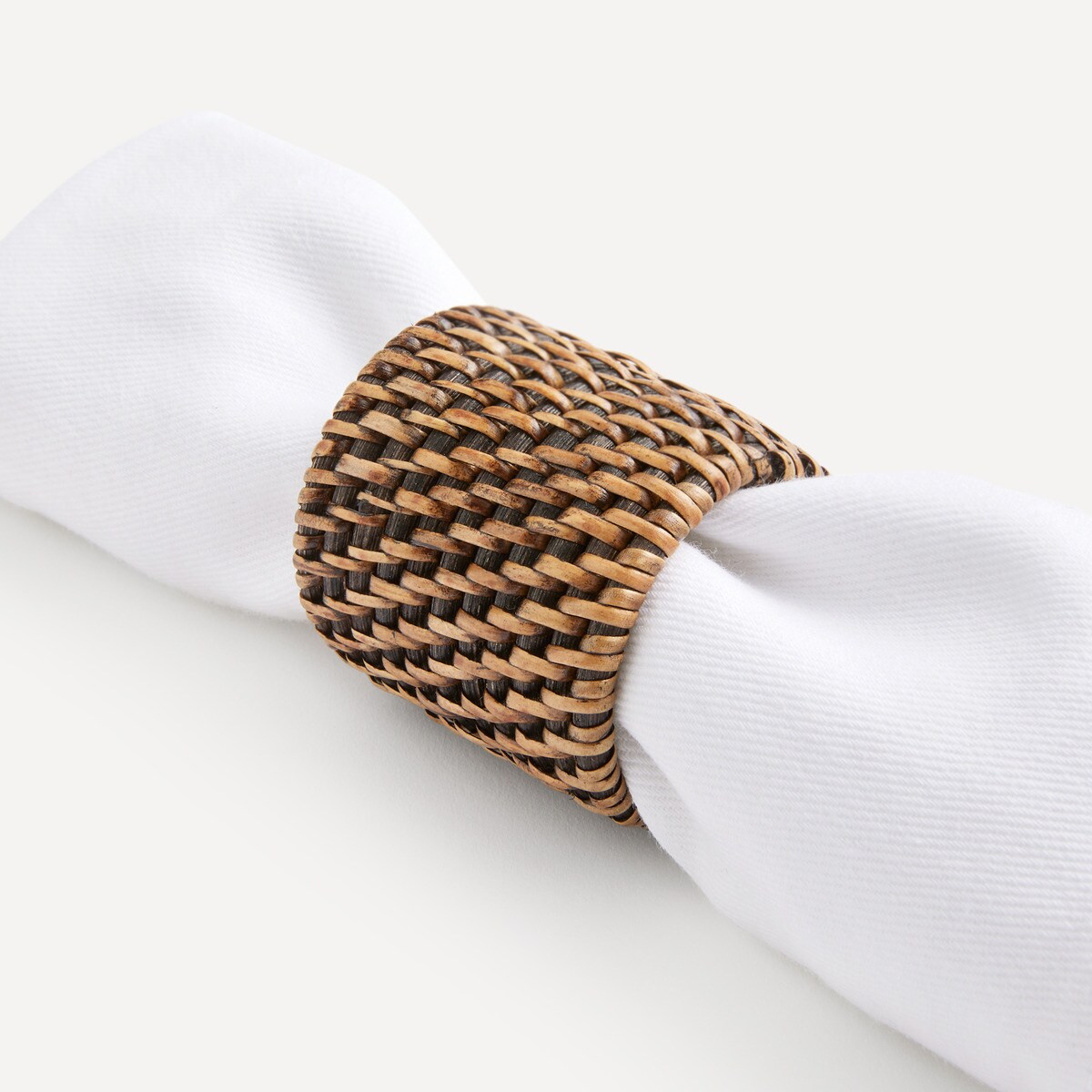 Conjunto de 2 Porta-Guardanapos Salgueiro Castanho-3