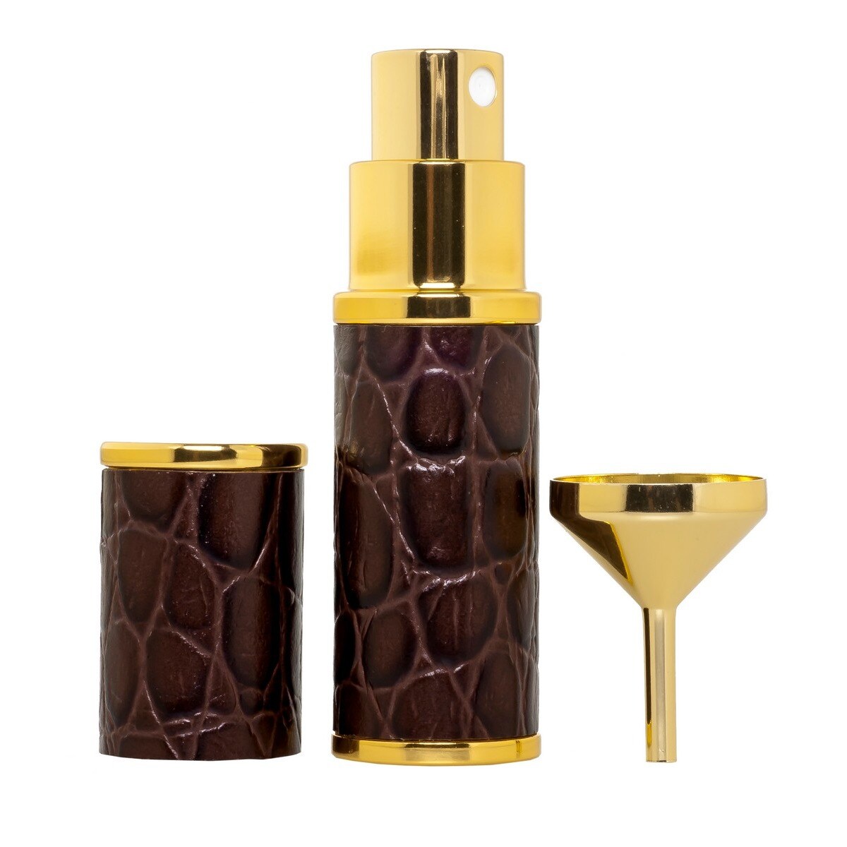 Pulverizador com Revestimento de Couro + Funil 8 ml - 1 un. 2