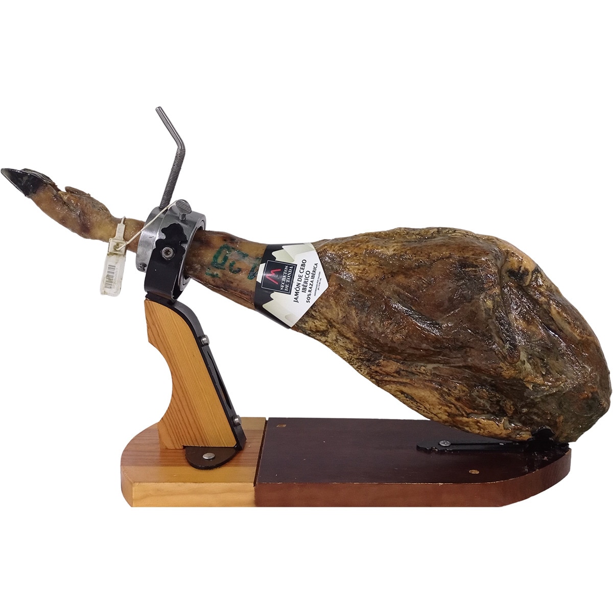 jamón de cebo ibérico 50% raza ibérica pieza 8 kg