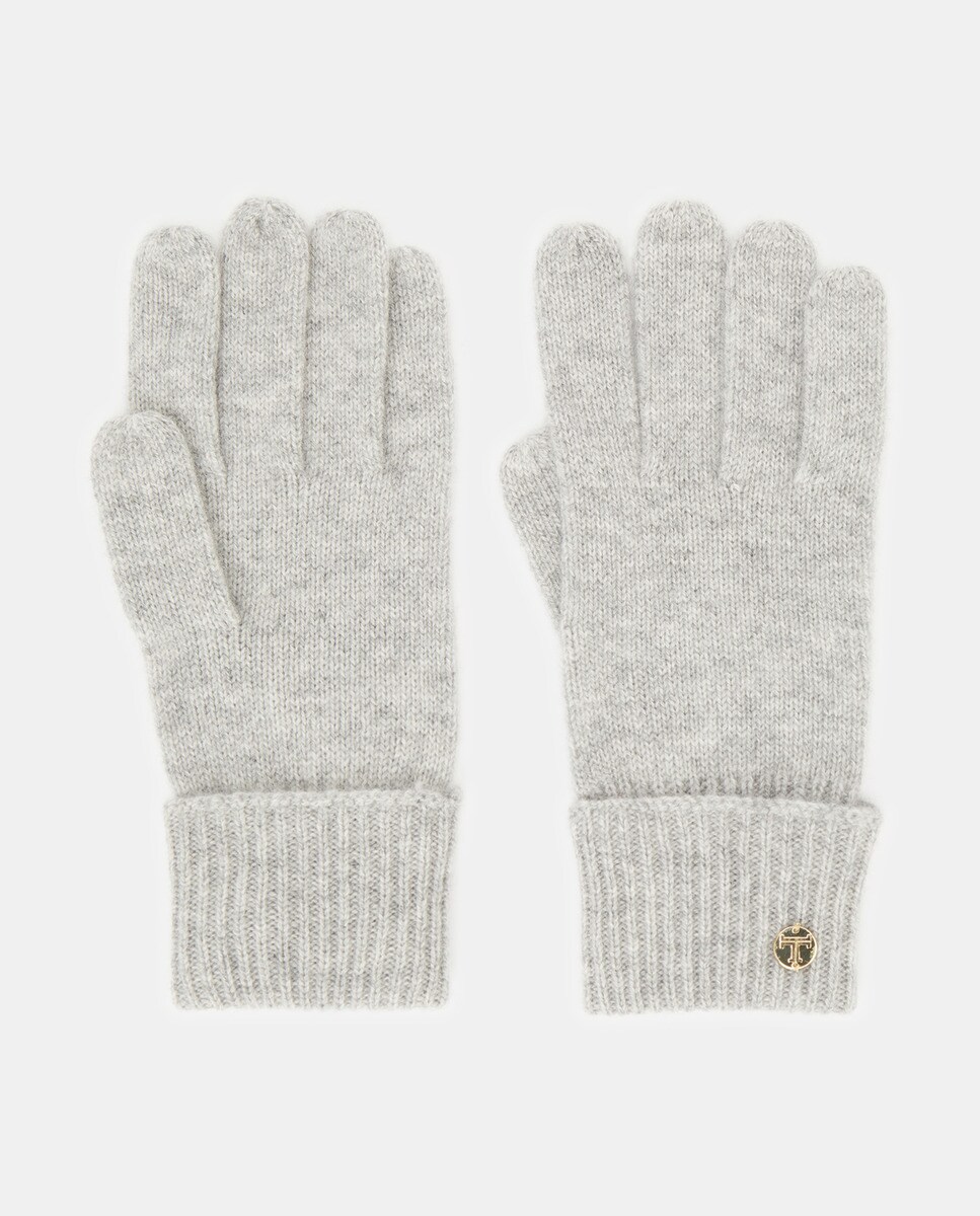 Gants en maille  % cachemire