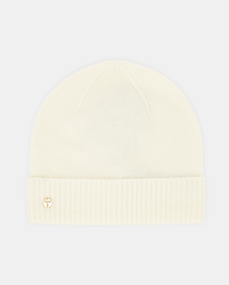 Bonnet en maille  % cachemire