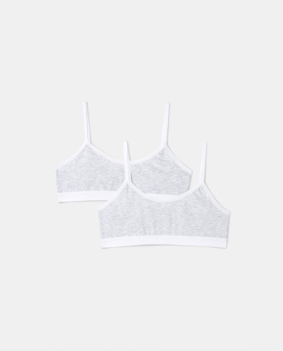 Lot brassières basiques unies