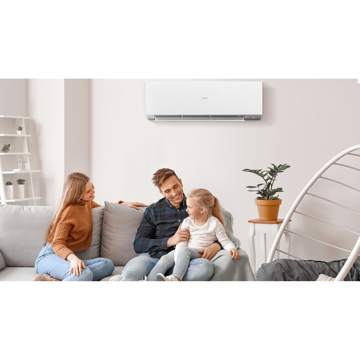 Aire acondicionado Split 1x1 Haier Inverter con 3.010 frig/h y  3.612 kcal/h  - Expert 35 Blanco-8
